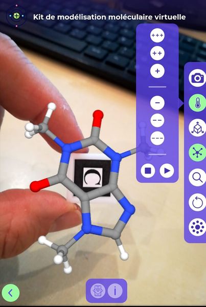 Porte-clés de réalité augmentée