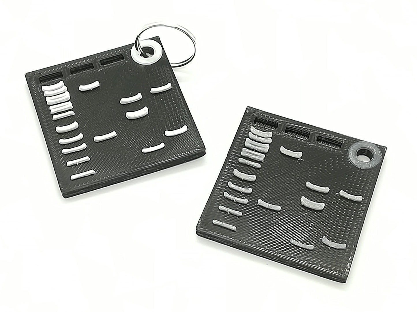 Porte-clés gel d'élèctrophorèse