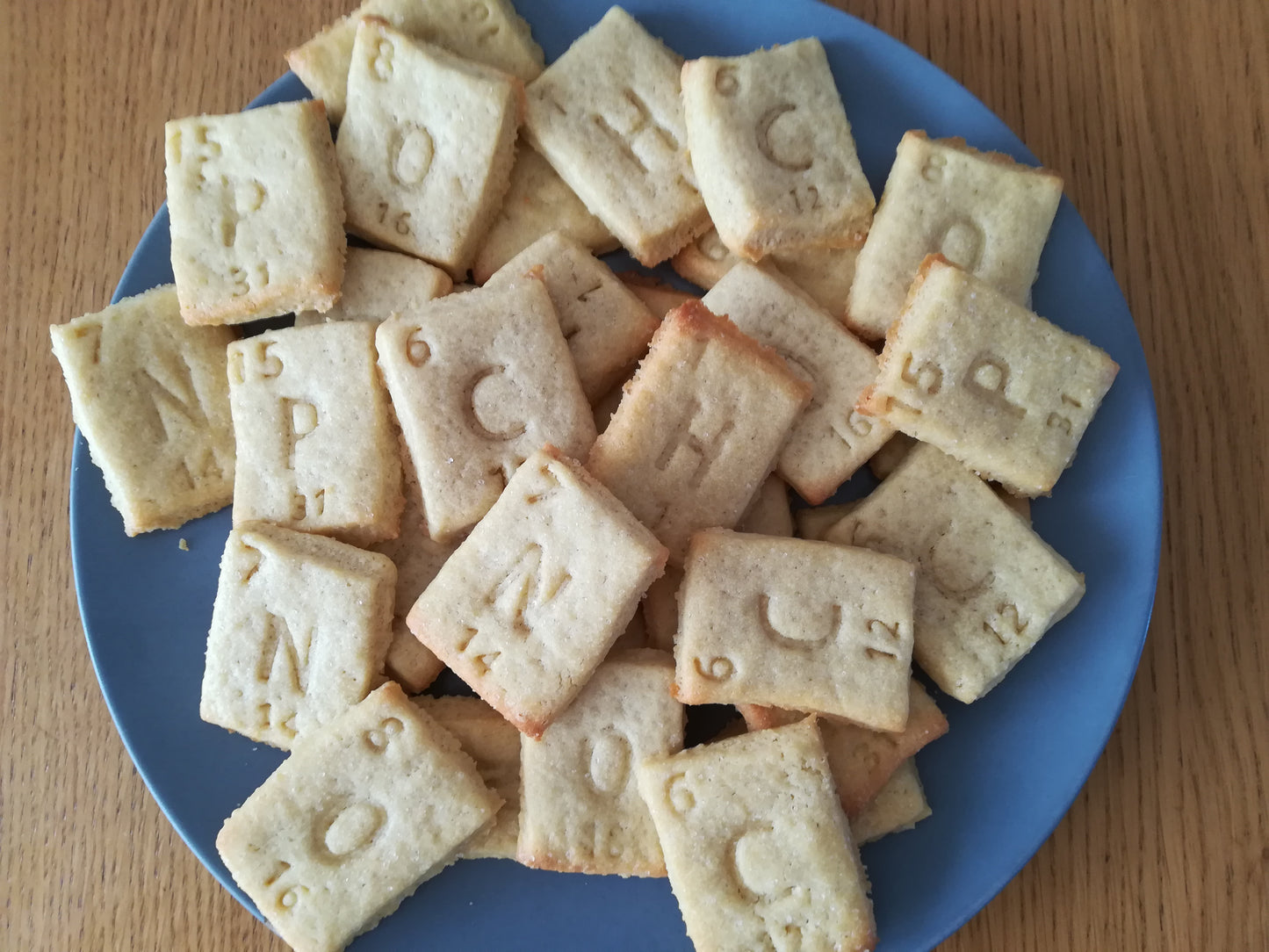 Emporte-pièces des éléments chimiques