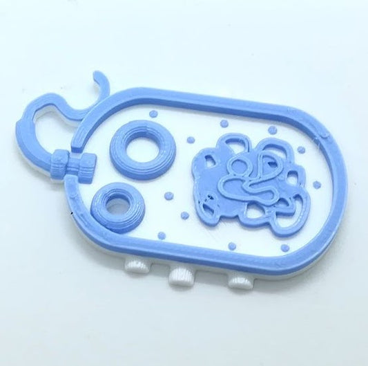 Porte-clés bactérie