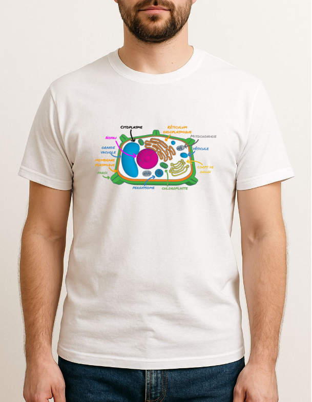T-shirt Cellule Végétale