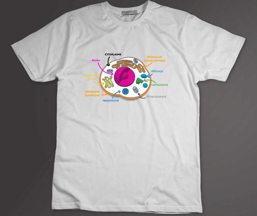 T-shirt Cellule Animale