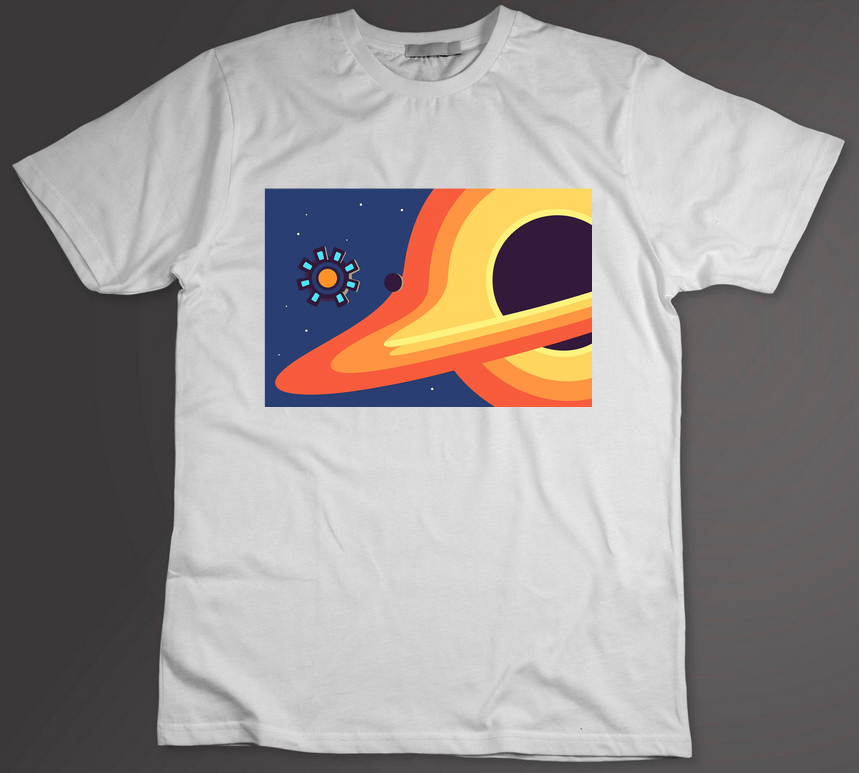 T-shirt spatial