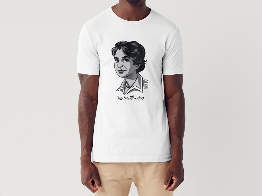 T-shirt Rosalind cartoon